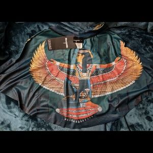 Blackmilk Egypt VS Goddess Inside Out Skater Skirt